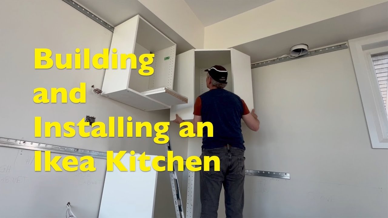 Step-by-step guide to installing IKEA kitchen cabinets on wall