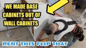 how to install kitchen cabinets on uneven walls