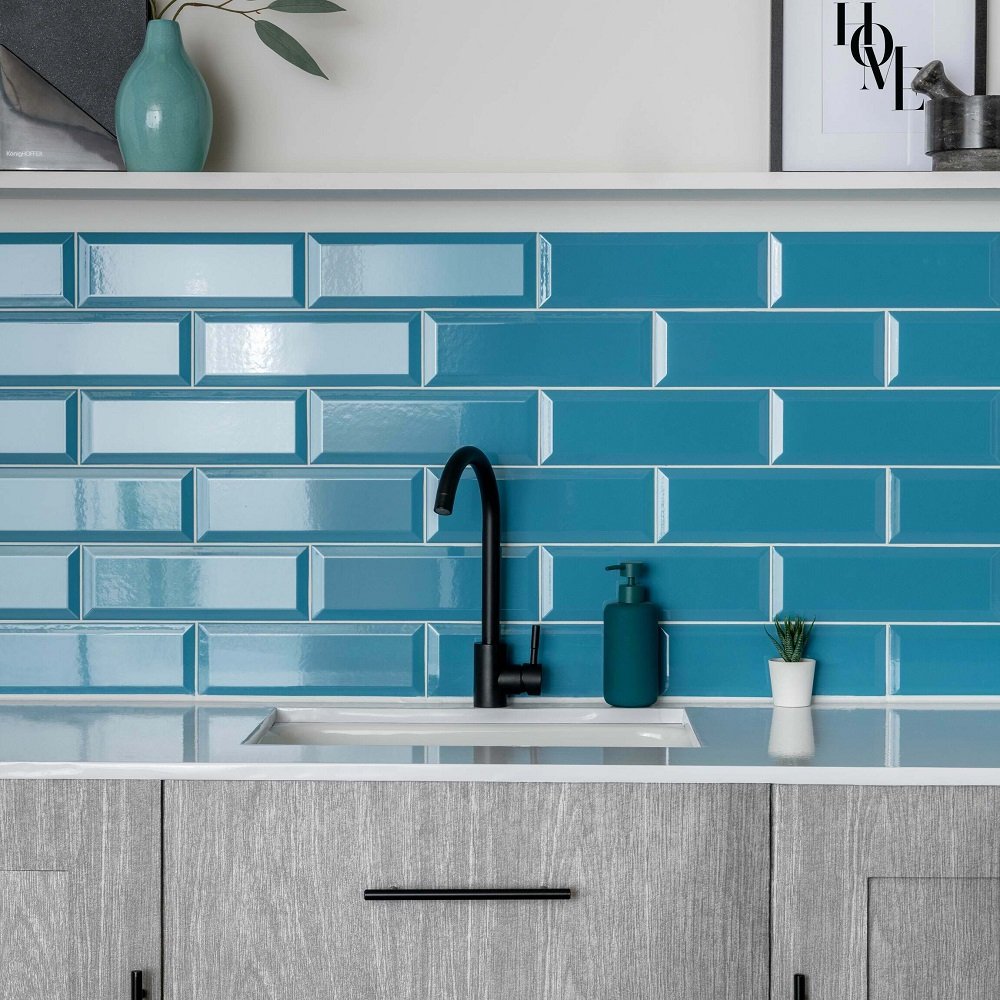 how to put wall tiles in kitchen