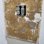 how to repair kitchen wall after removing tile