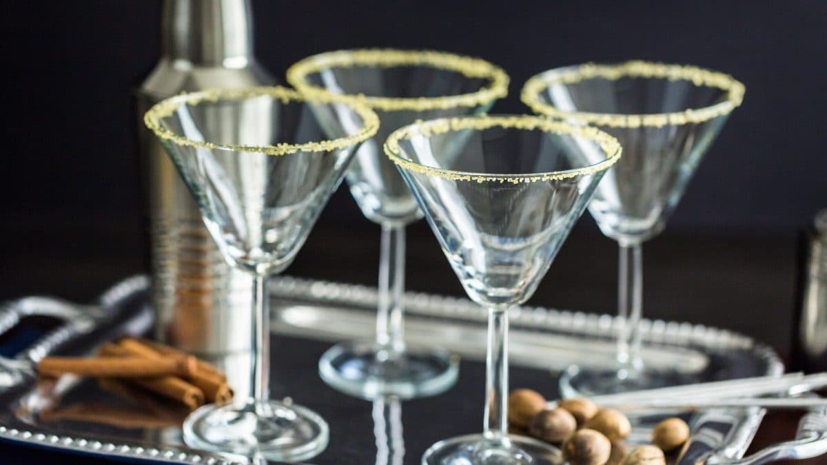 how to rim a cocktail glass