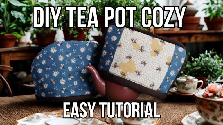 How to Sew a Tea Cozy: Easy Steps for a Cozy, Stylish Cover 3 how to sew a tea cozy