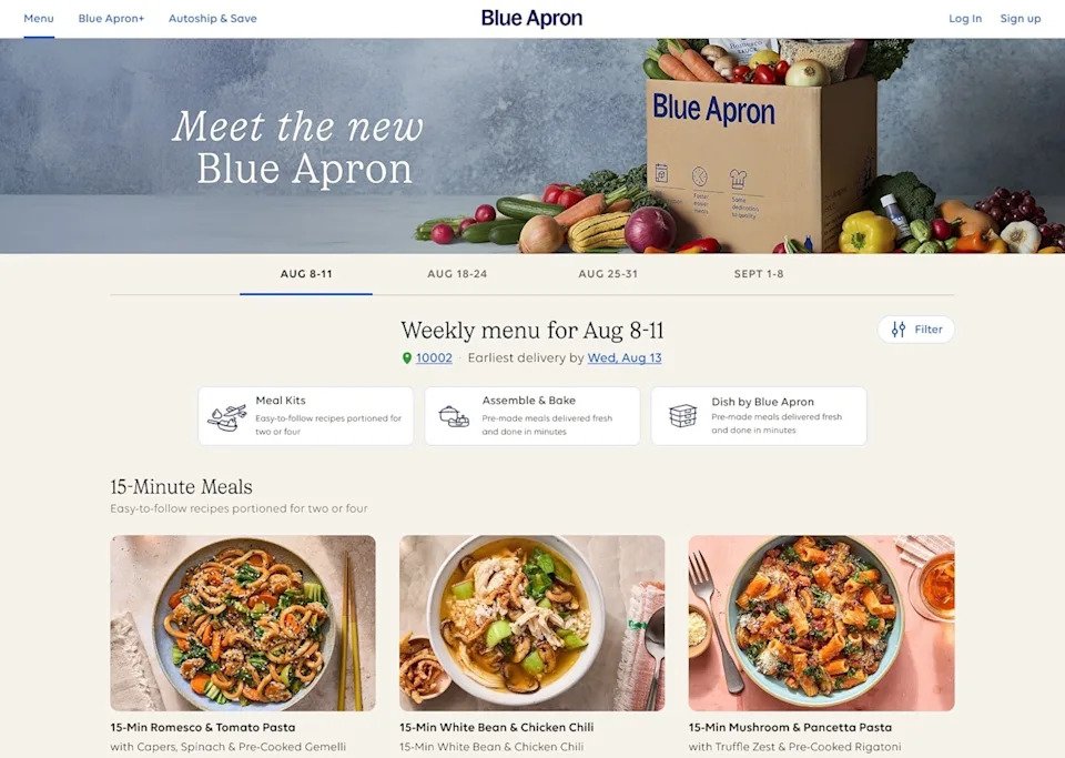 how to stop blue apron
