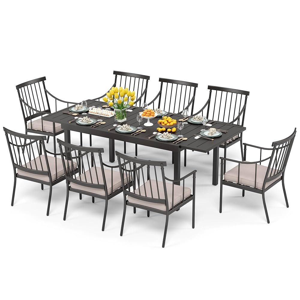 huge outdoor dining table