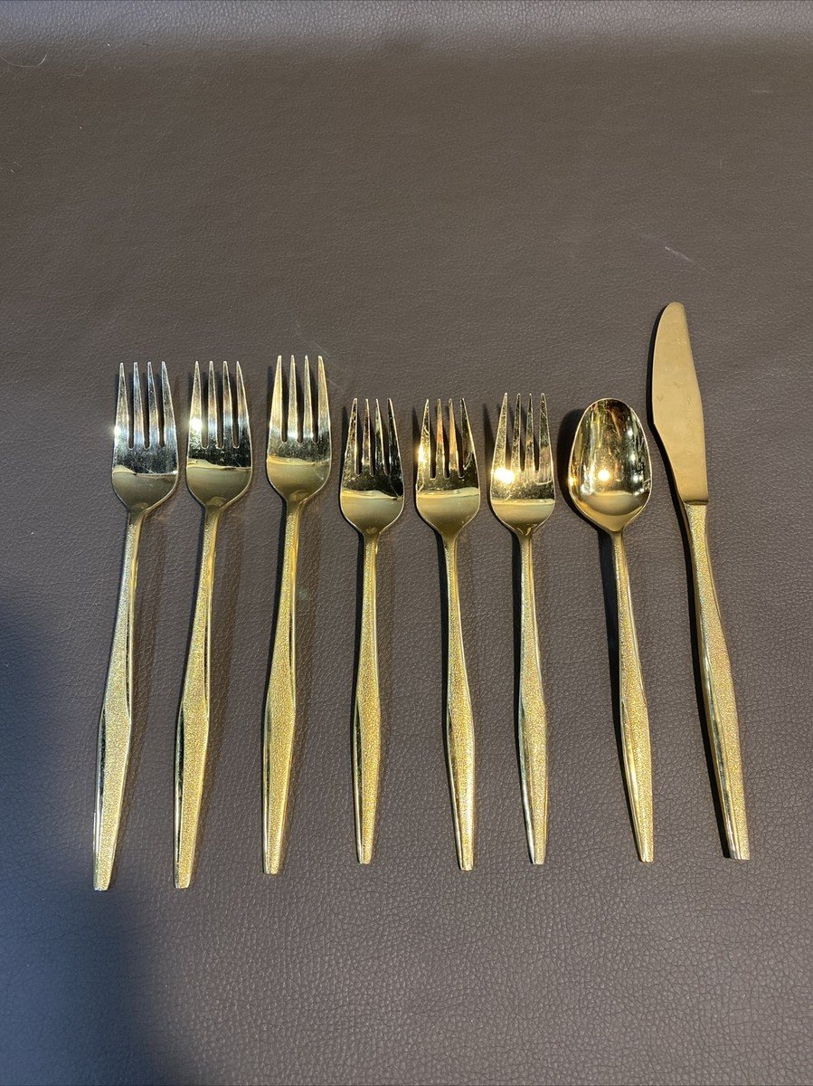 is gold plated flatware worth anything