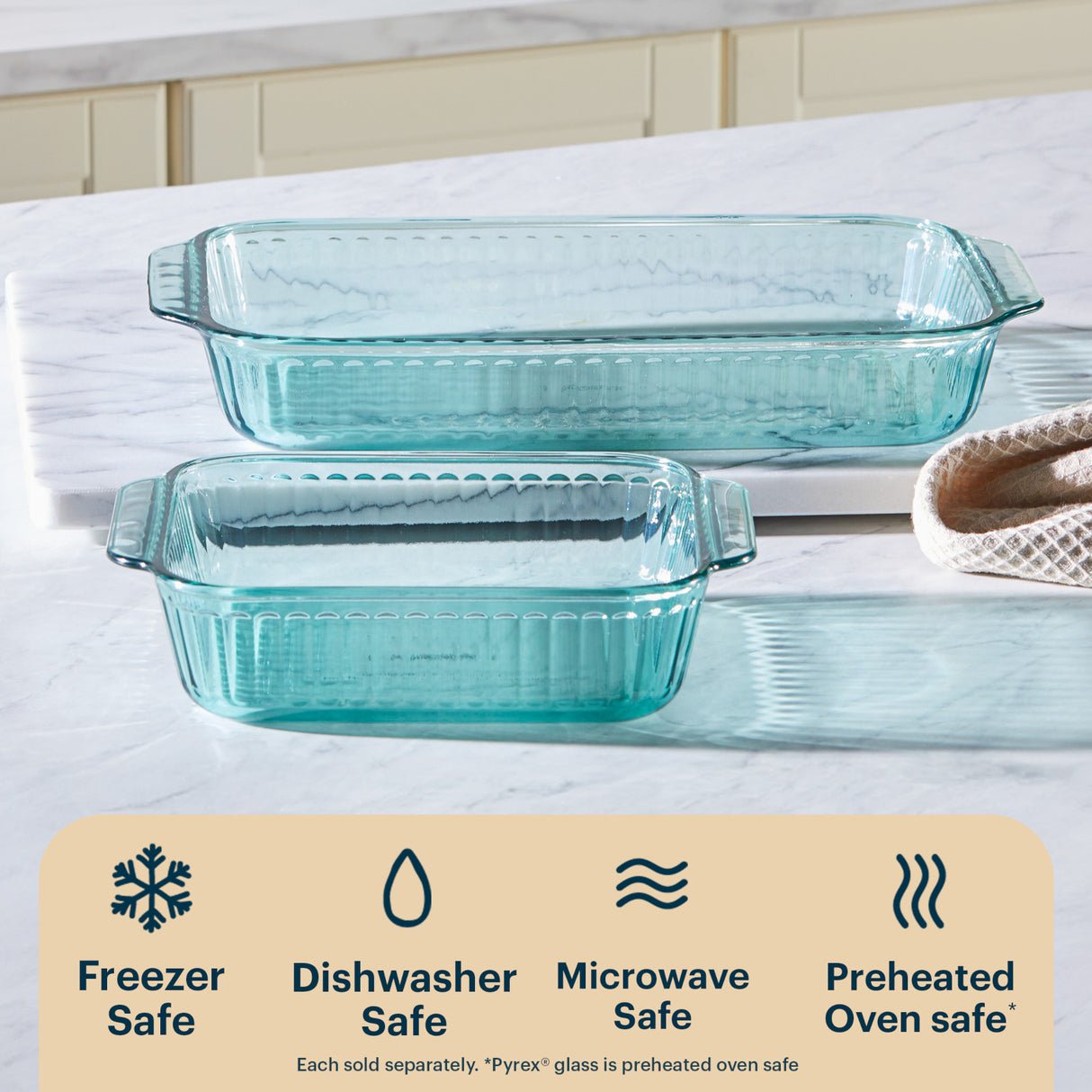 is pyrex glassware oven safe