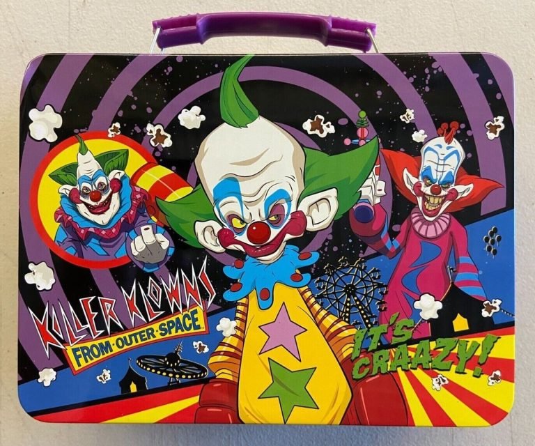 Killer Klowns from Outer Space Lunch Box: Ultimate Collector’s Dream 17 killer klowns from outer space lunch box
