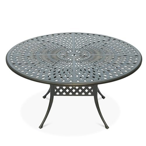 Large Outdoor Round Dining Table: Top Stylish Picks for Spacious Gatherings 19 large outdoor round dining table