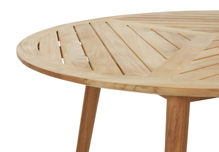 Large Round Teak Outdoor Dining Table: Timeless Elegance for Your Patio 3 large round teak outdoor dining table