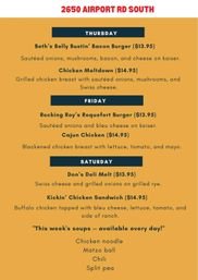 Larry'S Lunch Box Menu: Delicious Daily Delights 1 larrys lunch box menu