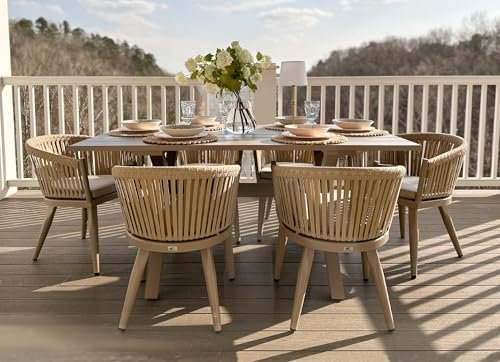 Laurel Oaks 7 Piece Outdoor Dining Set: Stylish Comfort for Your Patio 15 laurel oaks 7 piece outdoor dining set 1