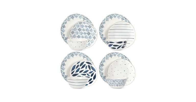 Lenox Blue Bay 12-Piece Dinnerware Set: Elegant Dining Essentials 5 lenox blue bay 12 piece dinnerware set