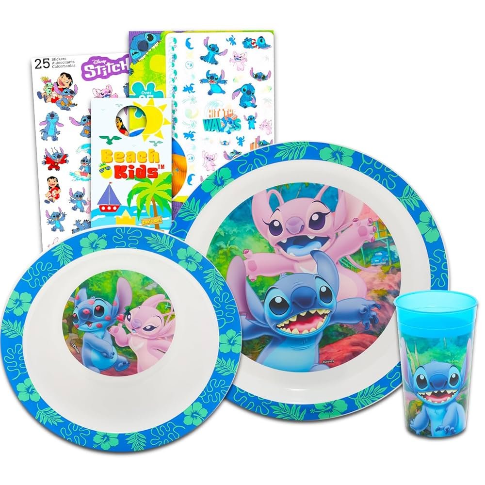 lilo and stitch dinnerware set