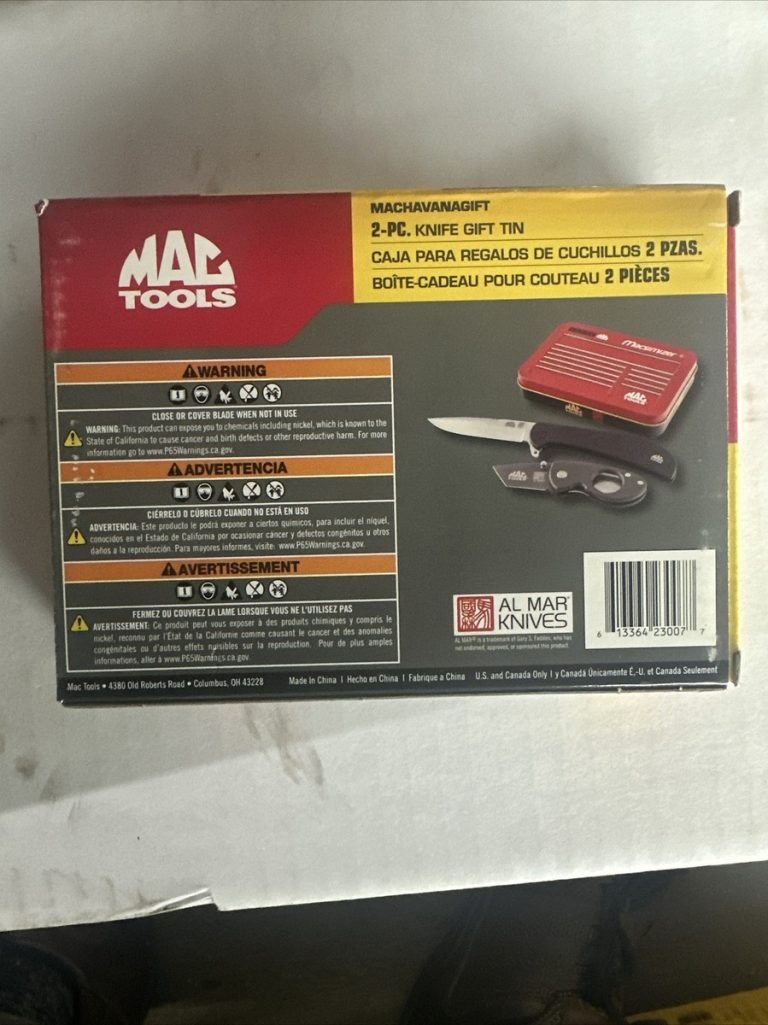 Mac Tools Al Mar Kitchen Knife Set: Ultimate Precision & Durability 13 mac tools al mar kitchen knife set