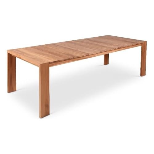 Modern Teak Outdoor Dining Table: Stylish, Durable Patio Furniture Essentials 5 modern teak outdoor dining table 1