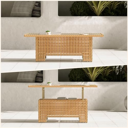 Outdoor Coffee Table That Converts to Dining Table: Stylish & Space-Saving Solution 15 outdoor coffee table that converts to dining table