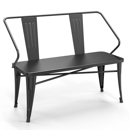 Outdoor Dining Bench With Back: Stylish Comfort for Your Garden Seating 9 outdoor dining bench with back