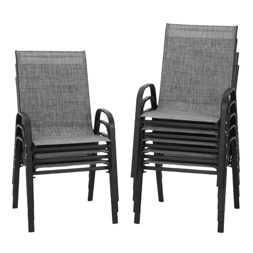 Outdoor Dining Chairs Set of 8: Stylish, Durable Seating for Every Backyard 3 outdoor dining chairs set of 8