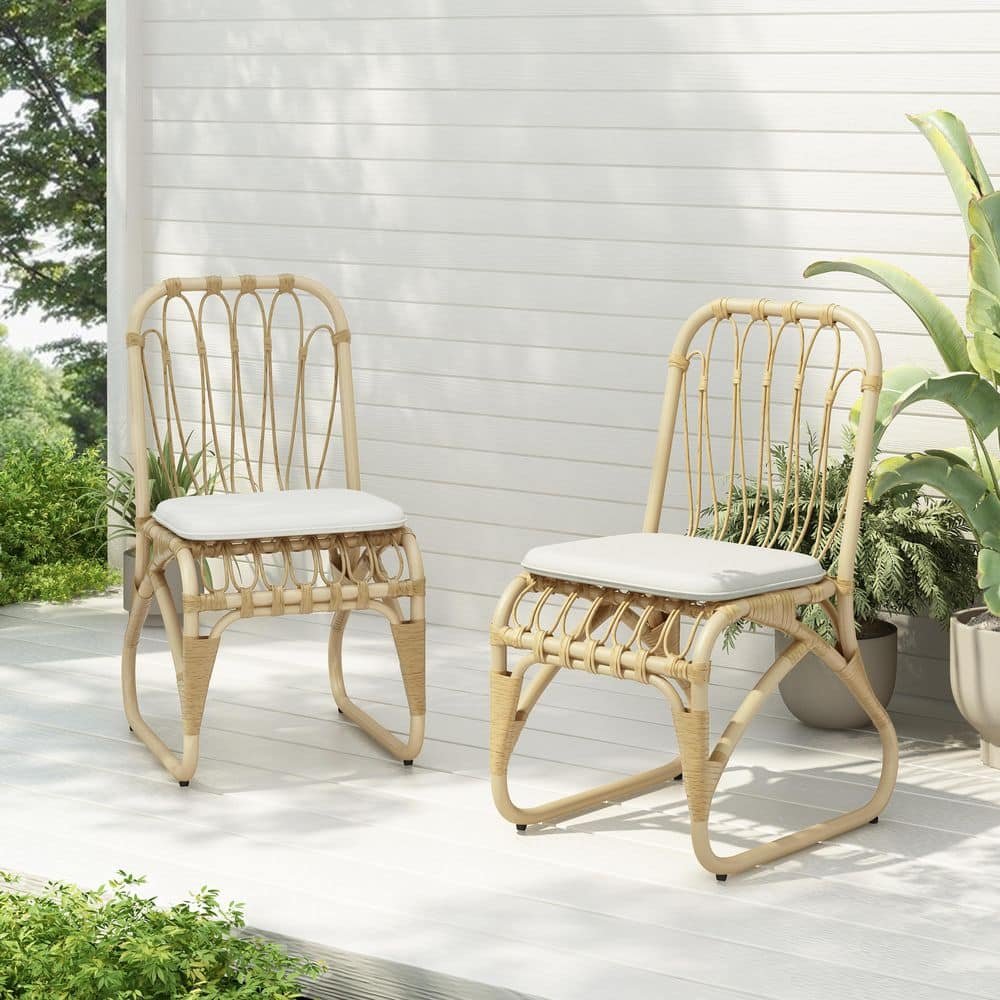 outdoor dining chairs wicker