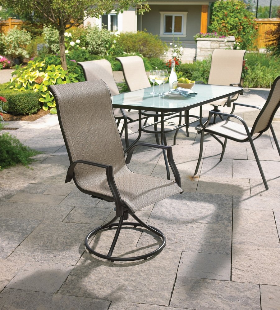 outdoor dining chairs with wheels