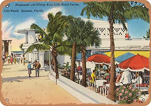 Outdoor Dining in Sarasota FL: Vintage Metal Signs for Beachside Charm 17 outdoor dining in sarasota fl
