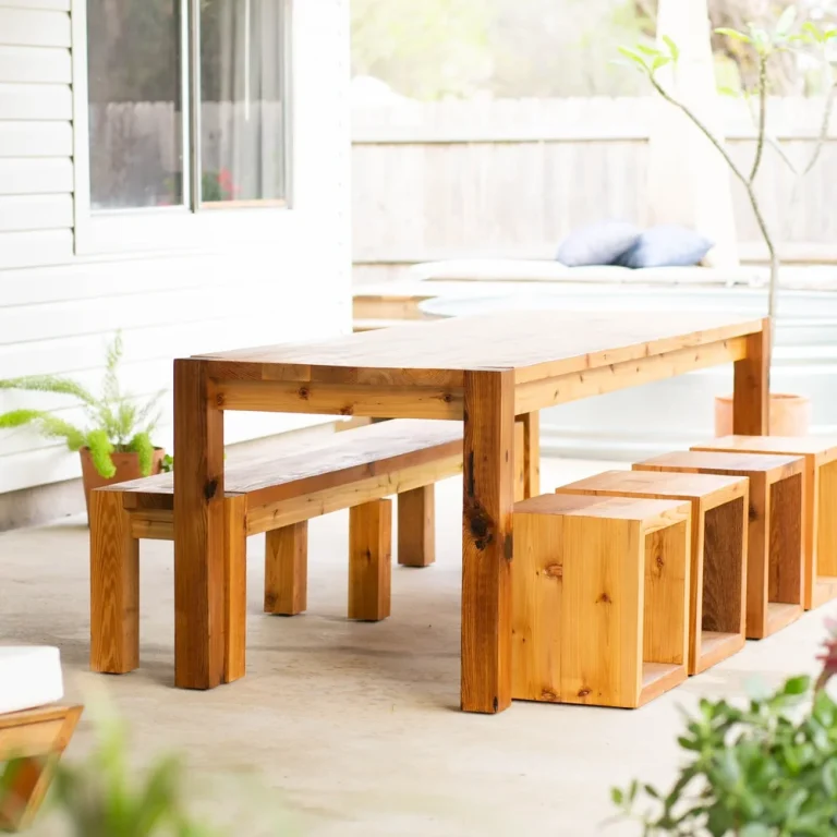 Outdoor Dining Set Plans: Build Stunning, Durable Spaces Easily 19 outdoor dining set plans