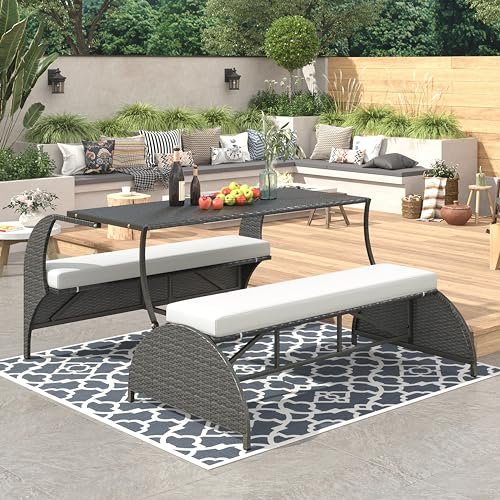 Outdoor Dining Set With Loveseat: Stylish Comfort for Your Garden Gatherings 9 outdoor dining set with loveseat