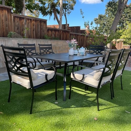 Outdoor Dining Sets for 6 With Umbrella: Stylish Comfort for Your Backyard 11 outdoor dining sets for 6 with umbrella