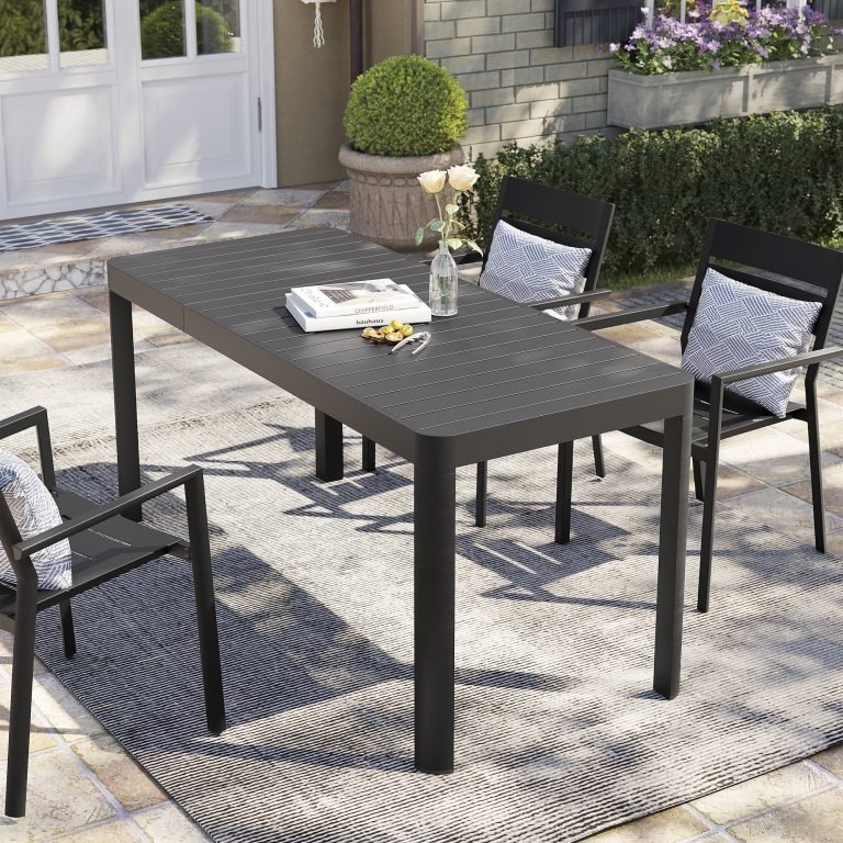 Outdoor Dining Table for 4: Stylish Picks for Cozy Gatherings 19 outdoor dining table for 4 1
