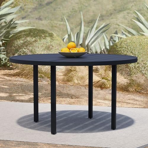 Outdoor Round Dining Table for 8: Stylish, Durable, and Perfect for Gatherings 15 outdoor round dining table for 8