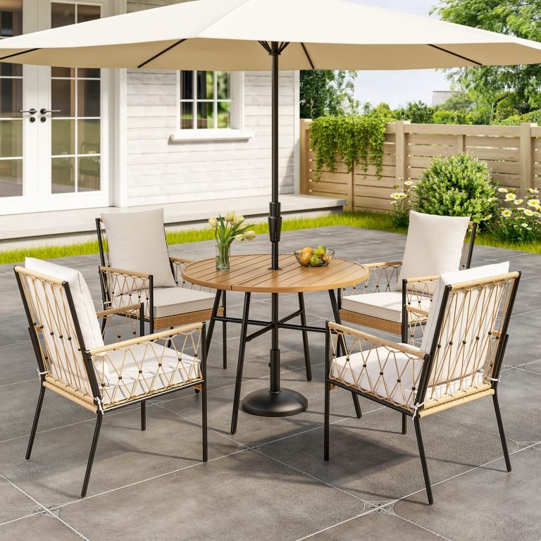 Outdoor Sectional With Dining Table And Umbrella: Ultimate Patio Comfort Guide 11 outdoor sectional with dining table and umbrella
