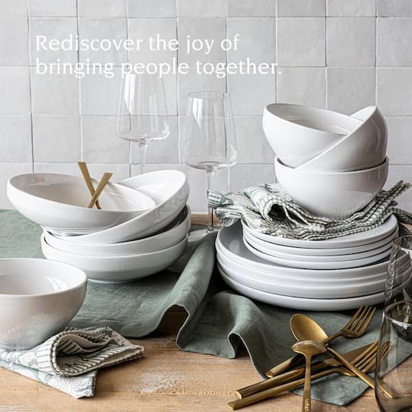 Overandback 16 Piece Dinnerware Set: Style Meets Function 3 overandback 16 piece dinnerware set