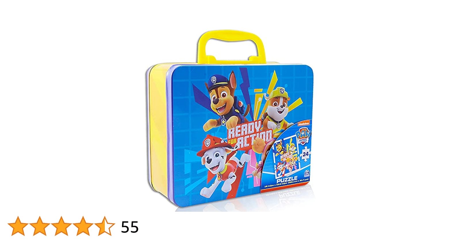 paw patrol lunch box metal