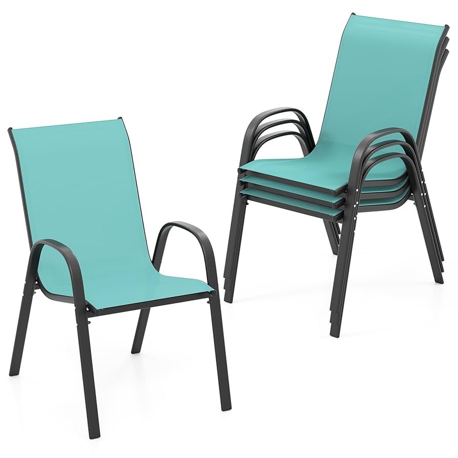 plastic outdoor dining chairs