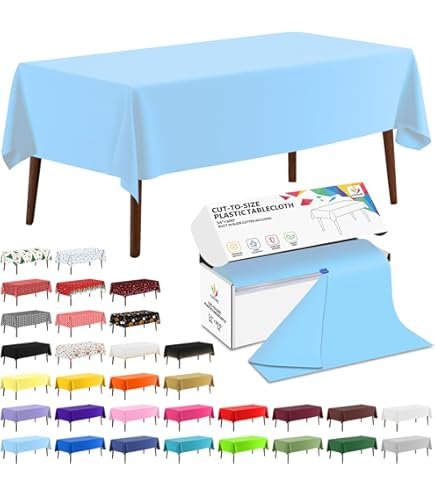 Plastic Tablecloths How to Cover Garage Walls for Party: Easy & Stylish Ideas 15 plastic tablecloths how to cover garage walls for party