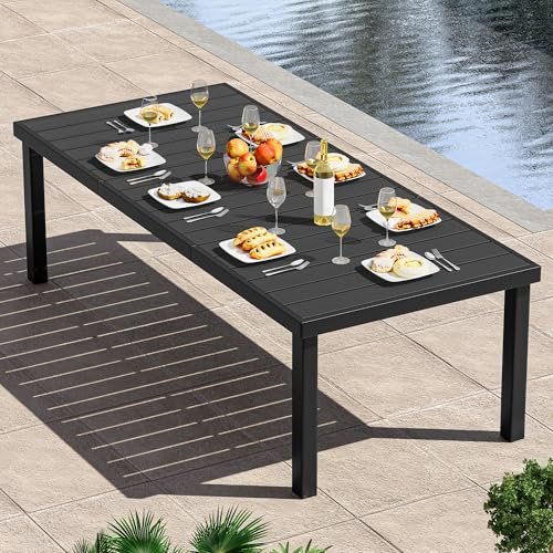 Powder Coated Aluminum Outdoor Dining Table: Durable Style for Every Backyard 7 powder coated aluminum outdoor dining table