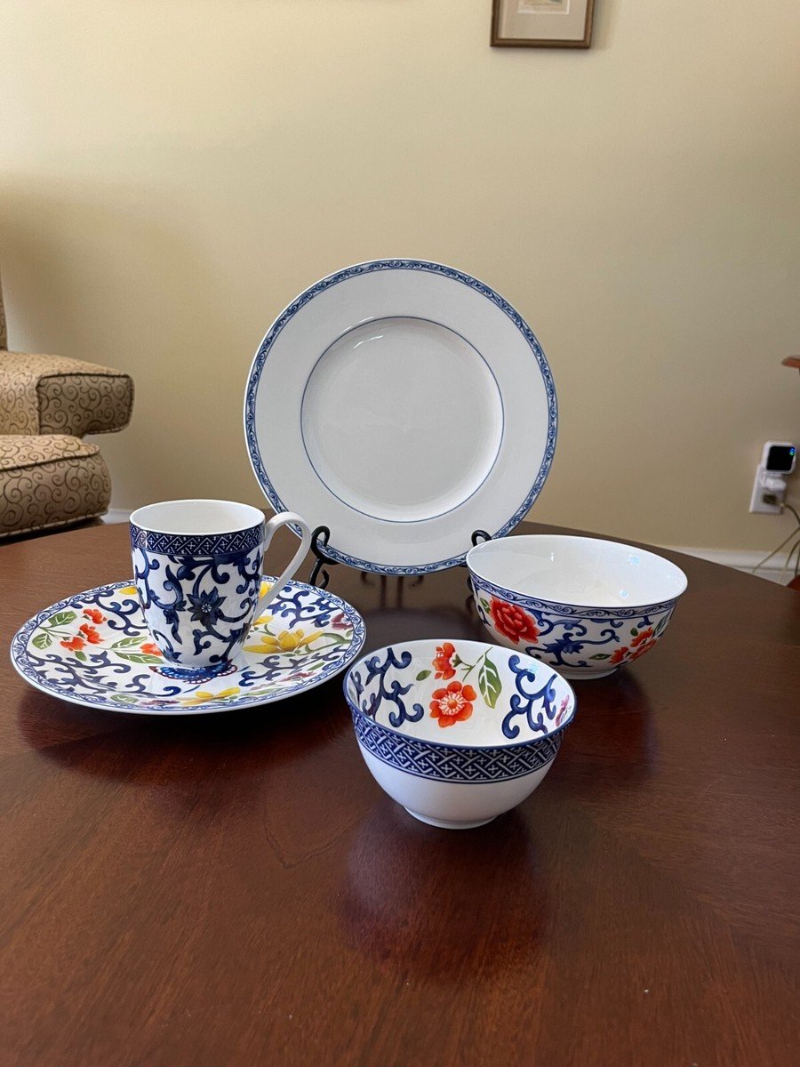 ralph lauren dinnerware mandarin blue