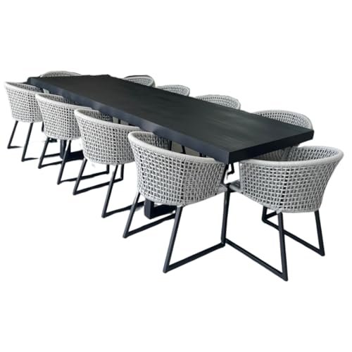 Rectangular Outdoor Dining Table for 8: Stylish, Durable, and Perfect for Gatherings 13 rectangular outdoor dining table for 8