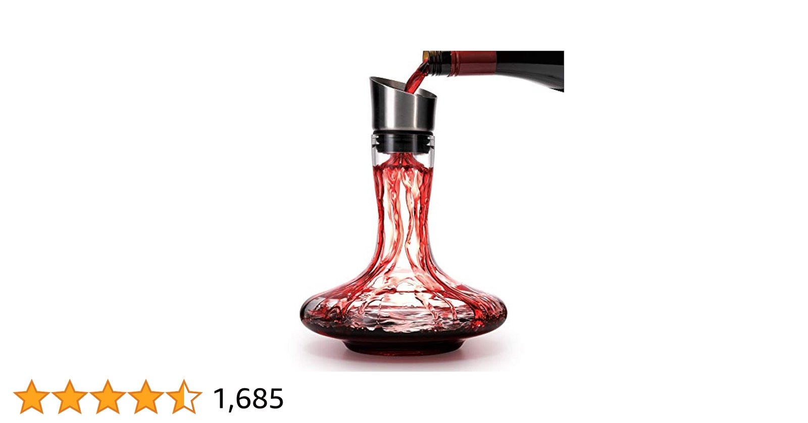 red wine decanter and aerator