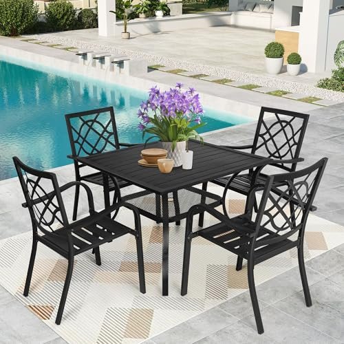 Rod Iron Outdoor Dining Sets: Stylish, Durable Patio Furniture for Every Backyard 9 rod iron outdoor dining sets