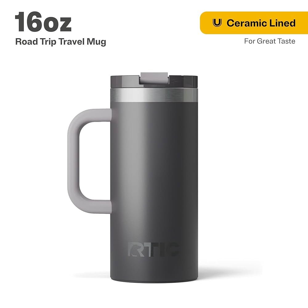 rtic ceramic lined travel mug 1