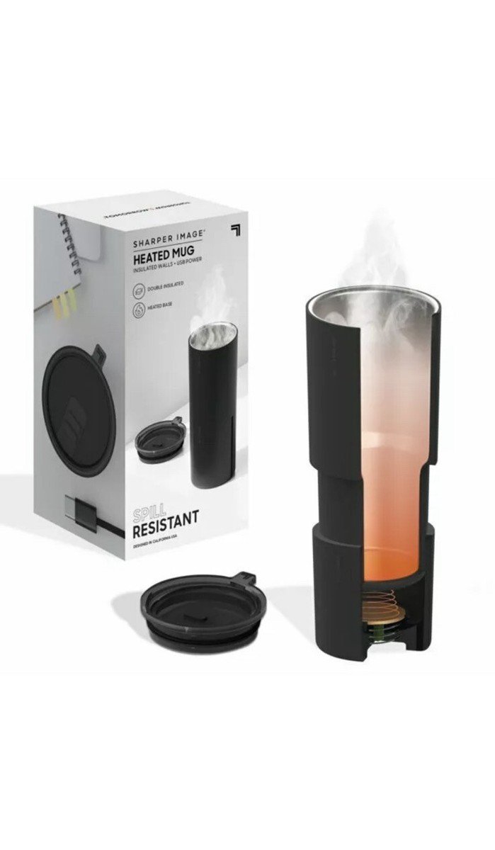 Sharper Image Heated Travel Mug: Ultimate On-the-Go Comfort 11 sharper image heated travel mug