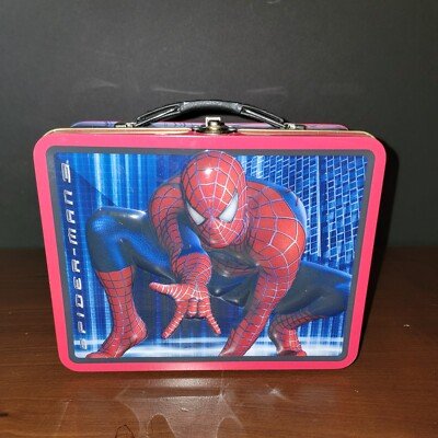 Spider Man Metal Lunch Box: Iconic Collectible Item 5 spider man metal lunch
