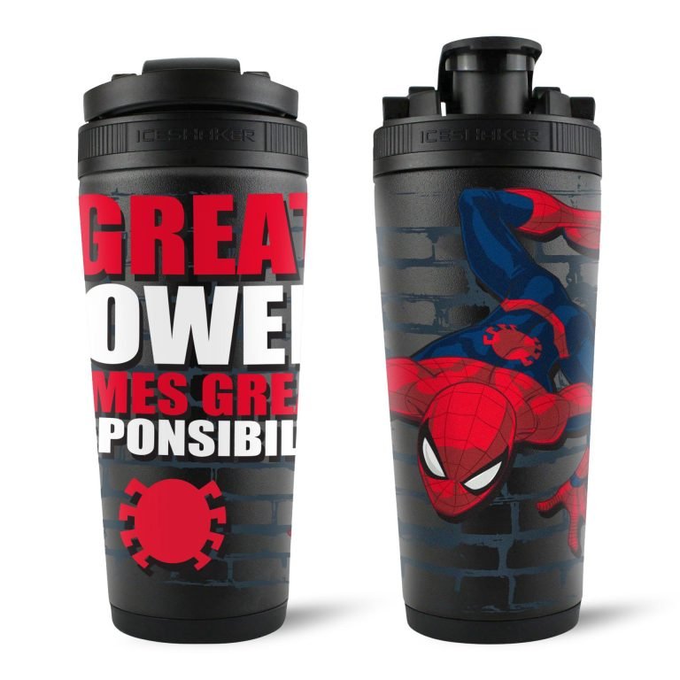 Spider Man Shaker Bottle: Ultimate Heroic Hydration 17 spider man shaker bottle 1