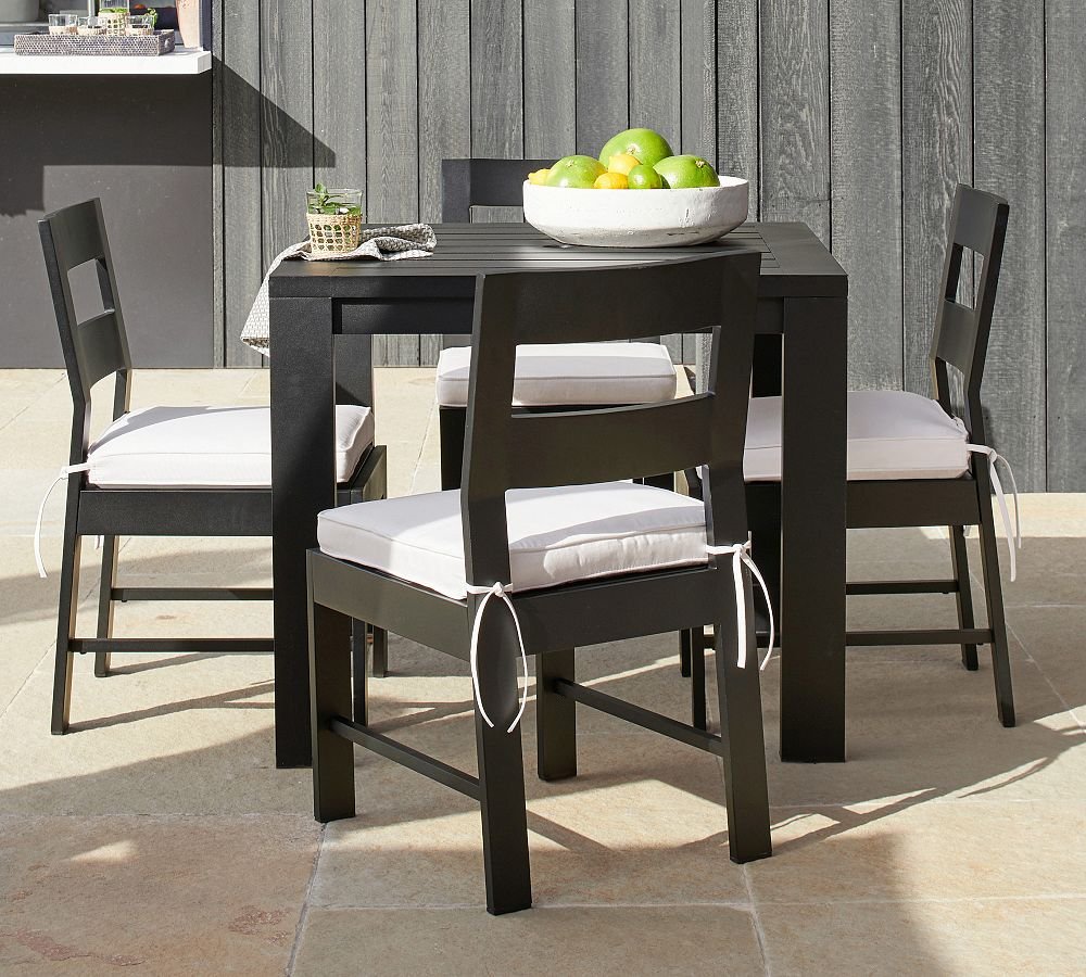 square dining table outdoor
