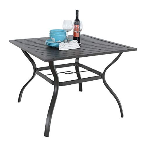 Square Outdoor Dining Table for 4: Stylish, Durable, and Perfect for Any Patio 1 square outdoor dining table for 4 1
