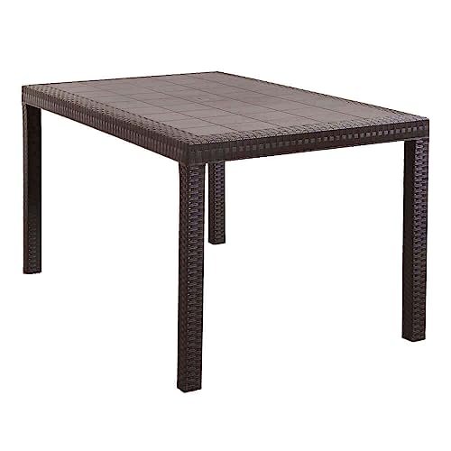Square Wicker Outdoor Dining Table: Stylish and Durable Patio Essential 5 square wicker outdoor dining table