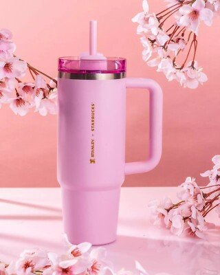 Stanley's Cherry Blossom Collection Drinkware: Act Fast! 11 stanleys cherry blossom collection drinkware is selling out fast