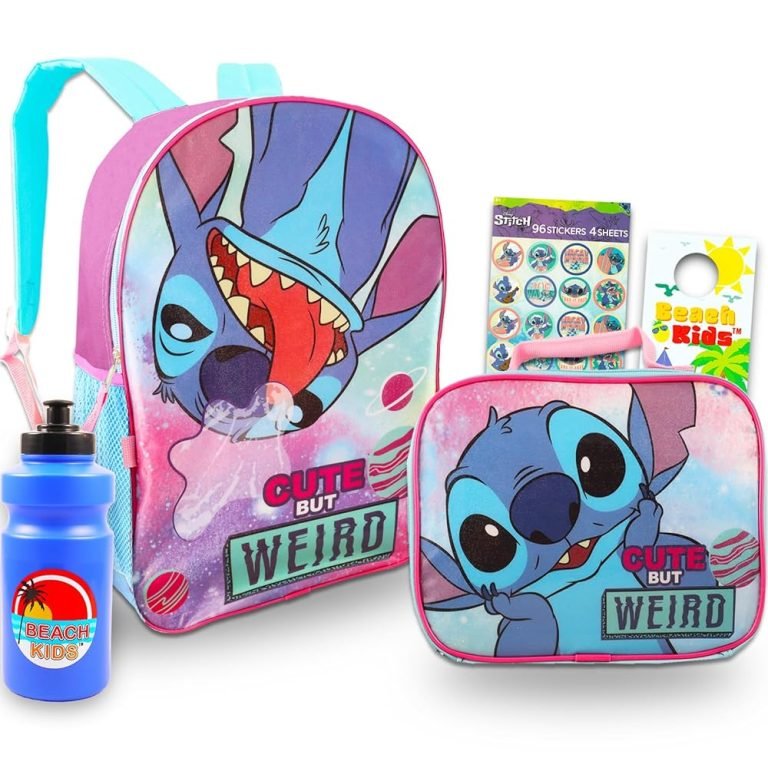 Stitch Backpacks With Lunch Boxes: Ultimate School Gear 1 stitch backpacks with lunch boxes