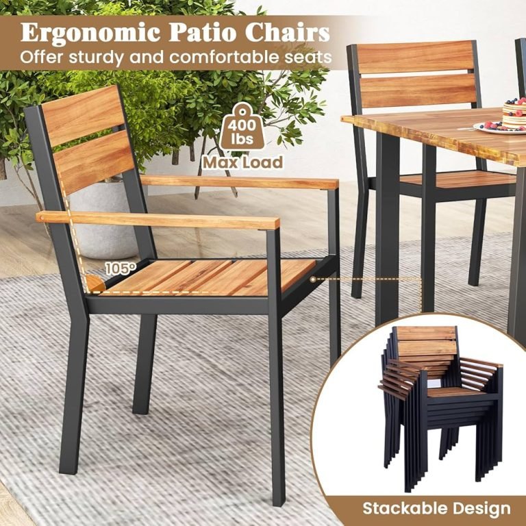 Sturdy Outdoor Dining Chairs: Ultimate Comfort Meets Lasting Durability 19 sturdy outdoor dining chairs